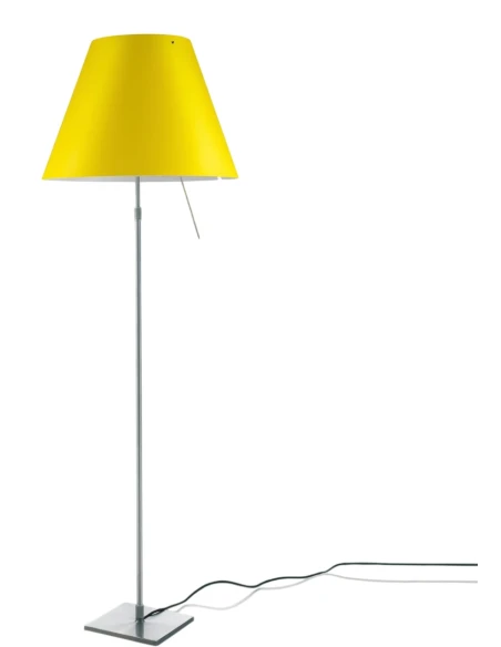 Luceplan - Costanza Floor Lamp - Telescopic Aluminum Stem