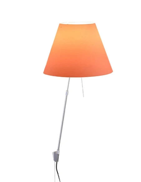 Luceplan - Costanza Lampada da Parete - Stelo Telescopico Alluminio