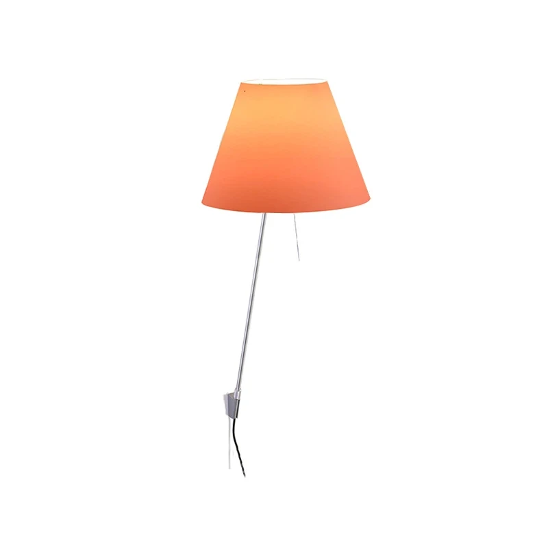 Luceplan - Costanza Lampada da Parete - Stelo Telescopico Alluminio