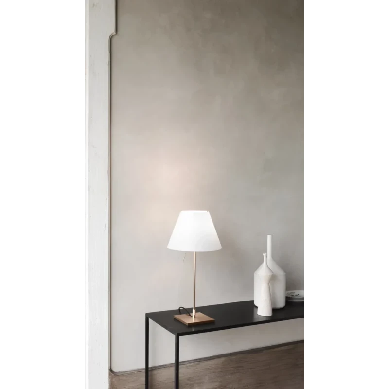 Luceplan - Costanzina Table Lamp - Black Stem