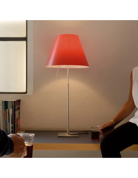 Luceplan - Costanzina Table Lamp - Silver Stem