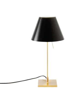 Luceplan - Costanzina Table Lamp - Brass Stem