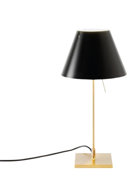 Luceplan - Costanzina Table Lamp - Brass Stem