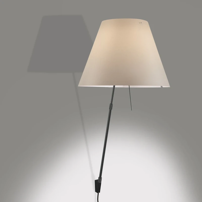 Luceplan - Costanzina Lampada da Parete - Stelo Nero