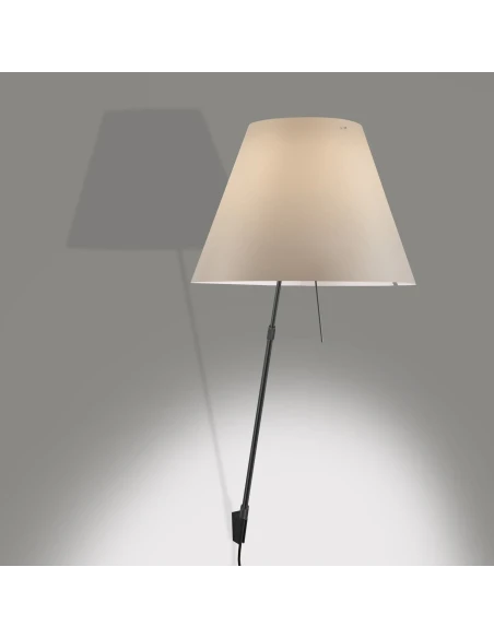 Luceplan - Costanzina Wall Lamp - Black Stem