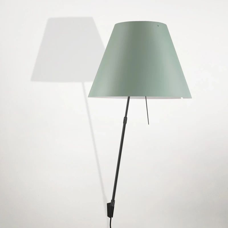 Luceplan - Costanzina Lampada da Parete - Stelo Nero