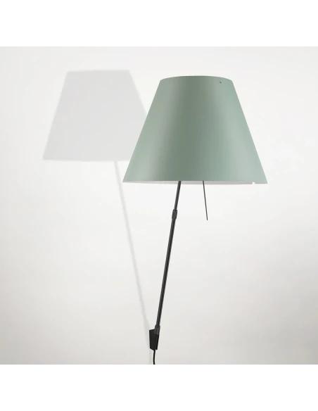 Luceplan - Costanzina Wall Lamp - Black Stem