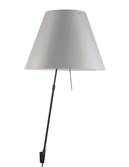 Luceplan - Costanzina Wall Lamp - Black Stem