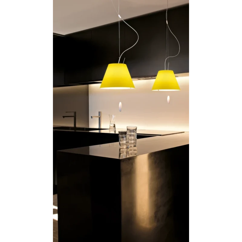 Luceplan - Costanzina Lampada a Sospensione - Contrappeso Bianco