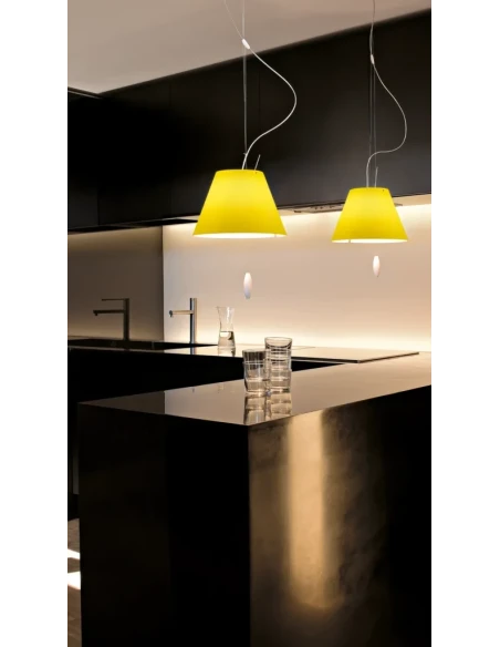 Luceplan - Costanzina Pendant Lamp - White Counterweight