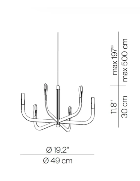 Luceplan - J-us Suspension Lamp - A
