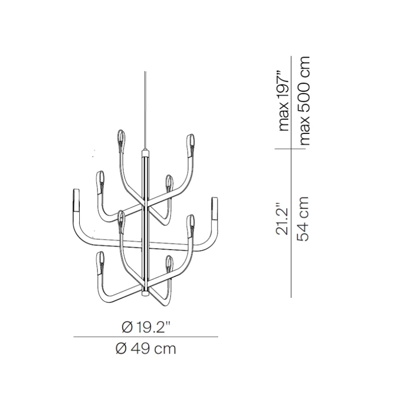 Luceplan - J-us Lampada a Sospensione - E
