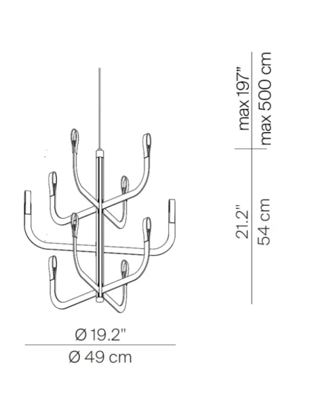 Luceplan - J-us Suspension Lamp - E