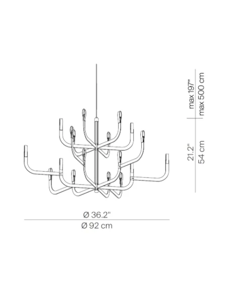 Luceplan - J-us Suspension Lamp - G