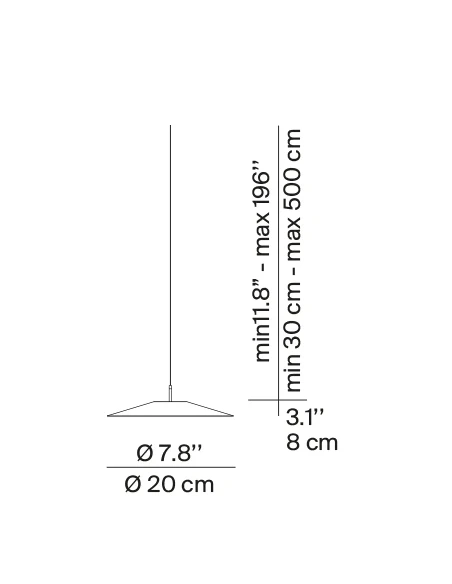 Luceplan - Koinè Pendant Lamp - Small Matte White