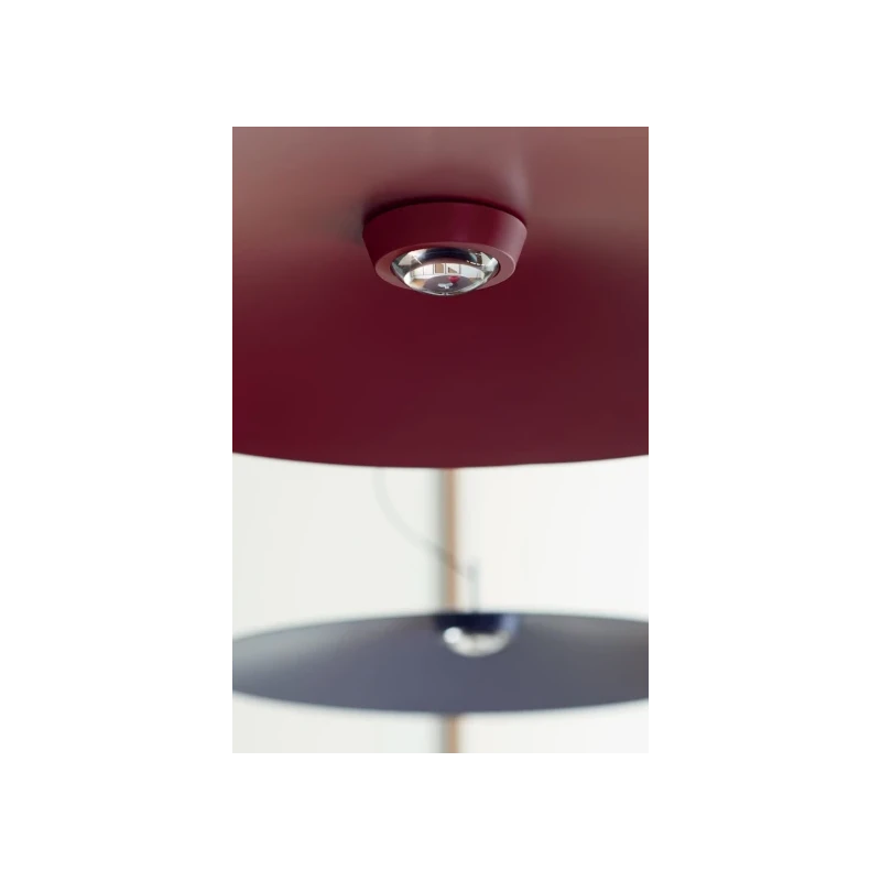Luceplan - Koinè Pendant Lamp - Small Matte Red