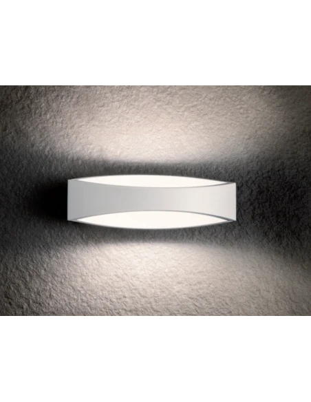 Redo Group - Eigher Wall Lamp - Matt White