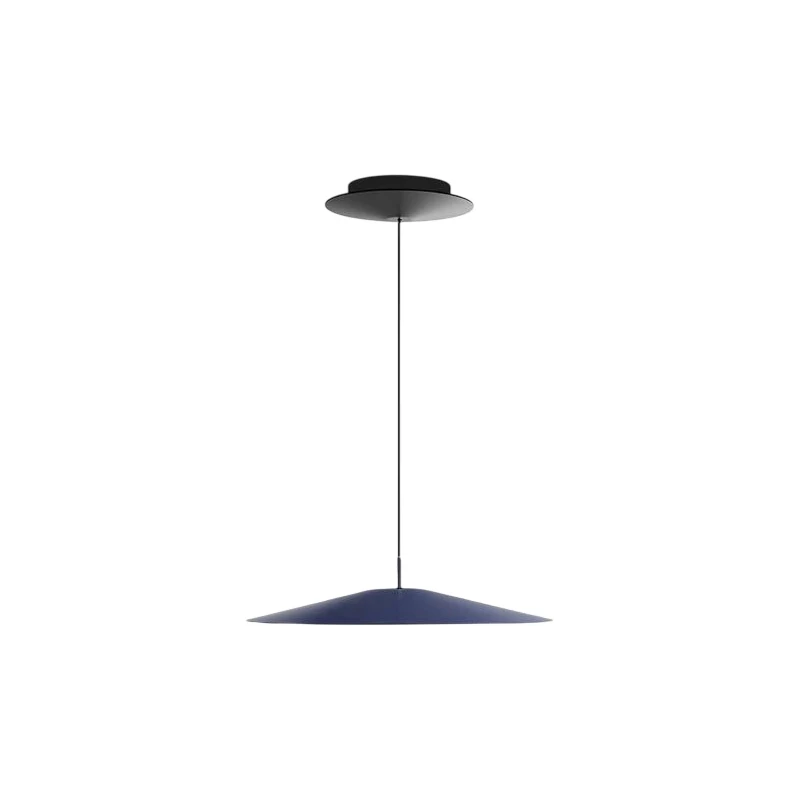 Luceplan - Koinè Lampada a Sospensione - Media Blu Opaco