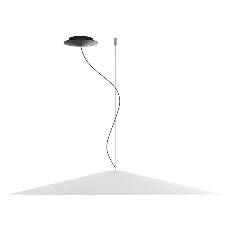 Luceplan - Koinè Lampada a Sospensione - Grande Bianco Opaco