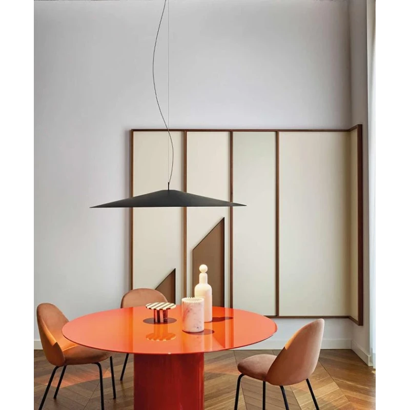 Luceplan - Koinè Lampada a Sospensione - Grande Rosso Opaco