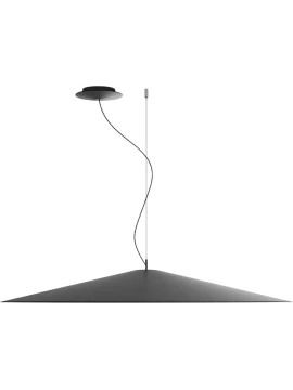 Luceplan - Koinè Lampada a Sospensione - Grande Nero Opaco
