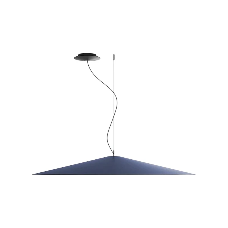 Luceplan - Koinè Pendant Lamp - Large Matte Blue