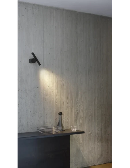 Luceplan - Doi Lampada da Parete / Soffitto - Bianco / Nero