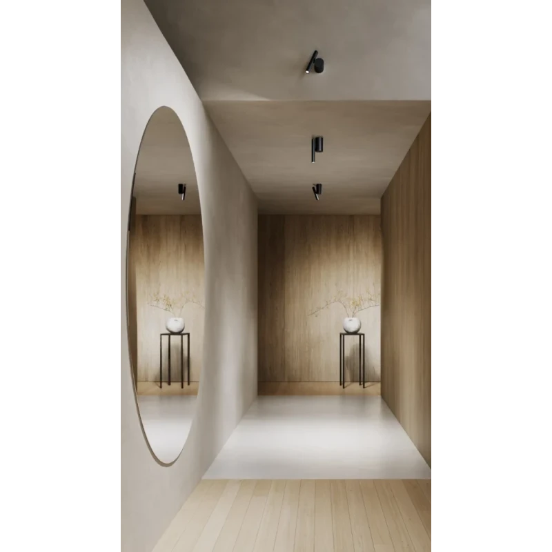 Luceplan - Doi Lampada da Parete / Soffitto - Bianco / Nero