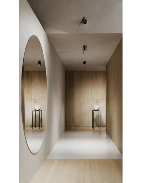 Luceplan - Doi Wall/Ceiling Lamp - White / Black