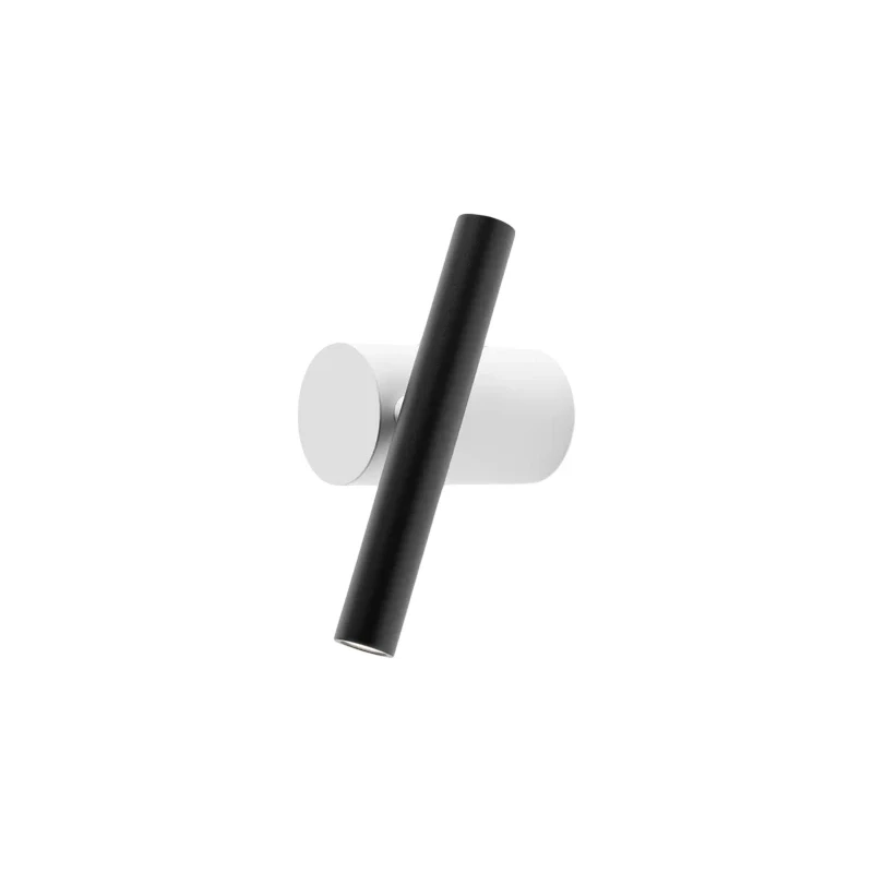 Luceplan - Doi Lampada da Parete / Soffitto - Bianco / Nero