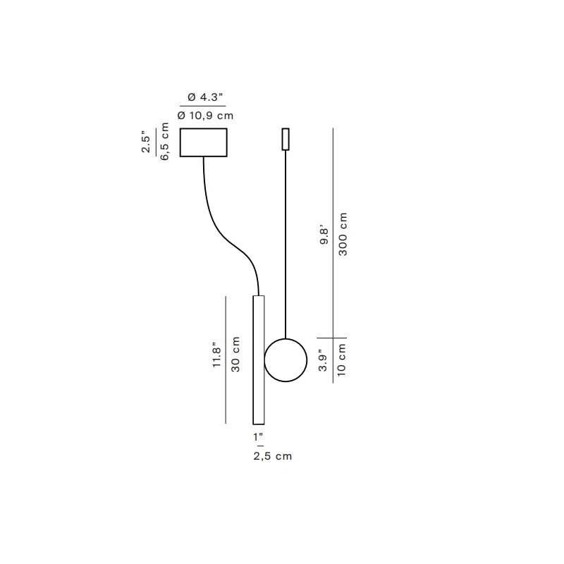 Luceplan - Doi Lampada a Sospensione A - Bianco