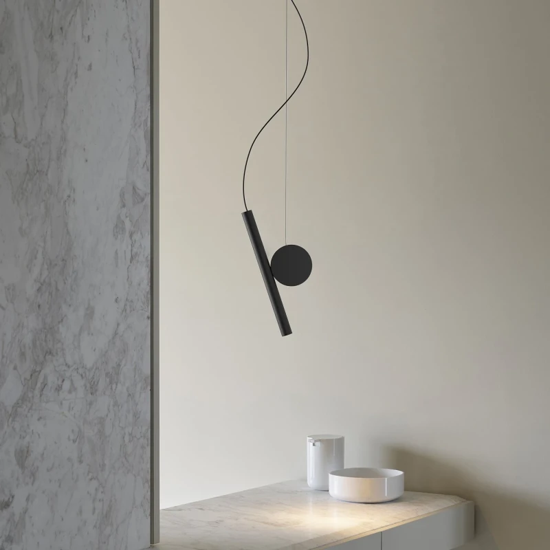 Luceplan - Doi Pendant Lamp A - Black