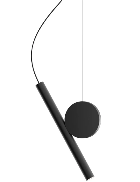 Luceplan - Doi Pendant Lamp A - Black
