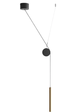 Luceplan - Doi Pendant Lamp B - Brass