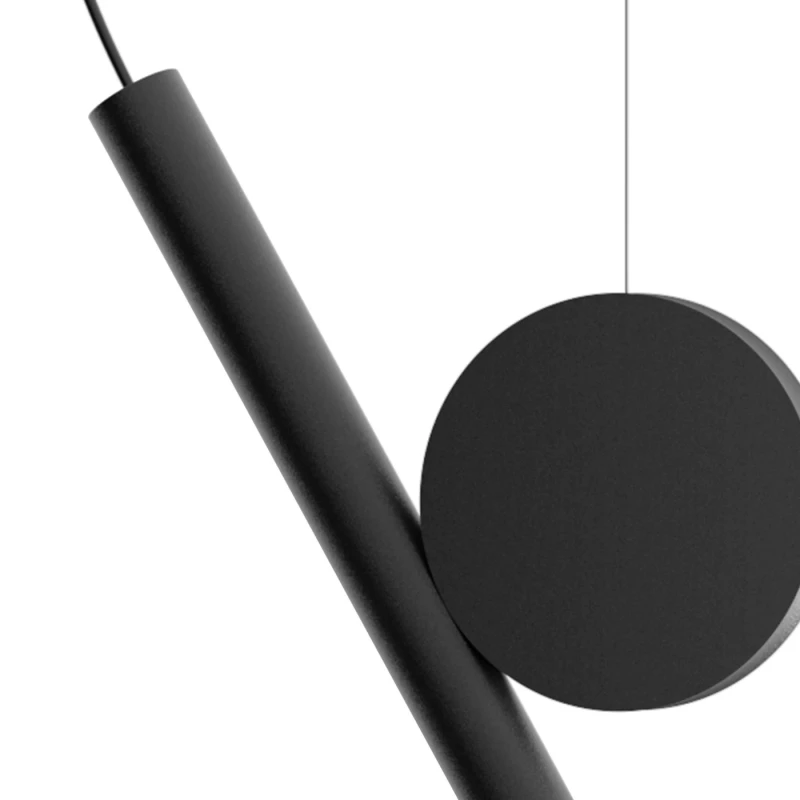 Luceplan - Doi Lampada a Sospensione B - Nero