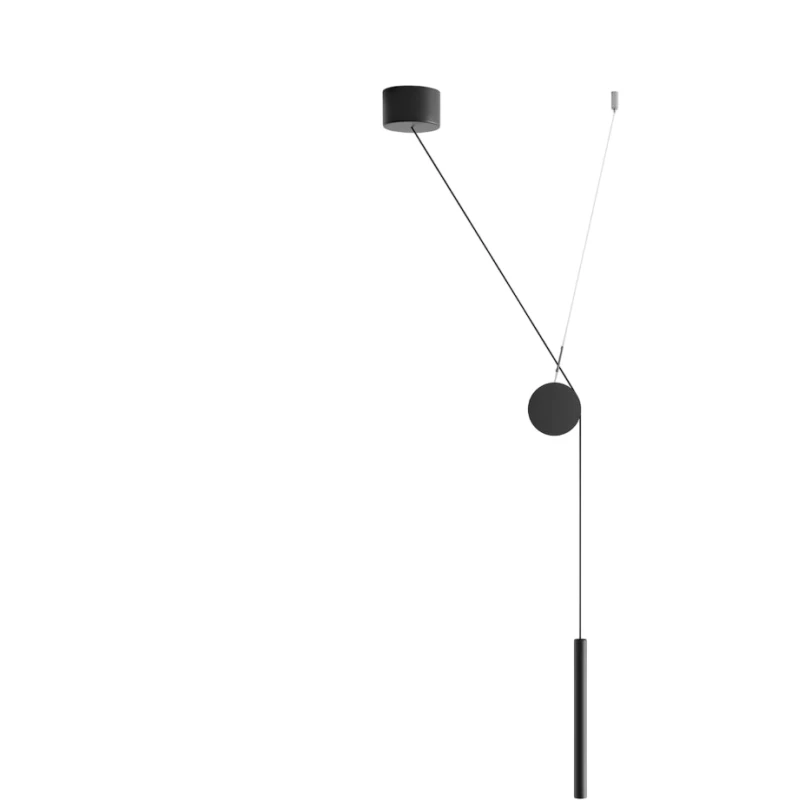 Luceplan - Doi Lampada a Sospensione B - Nero