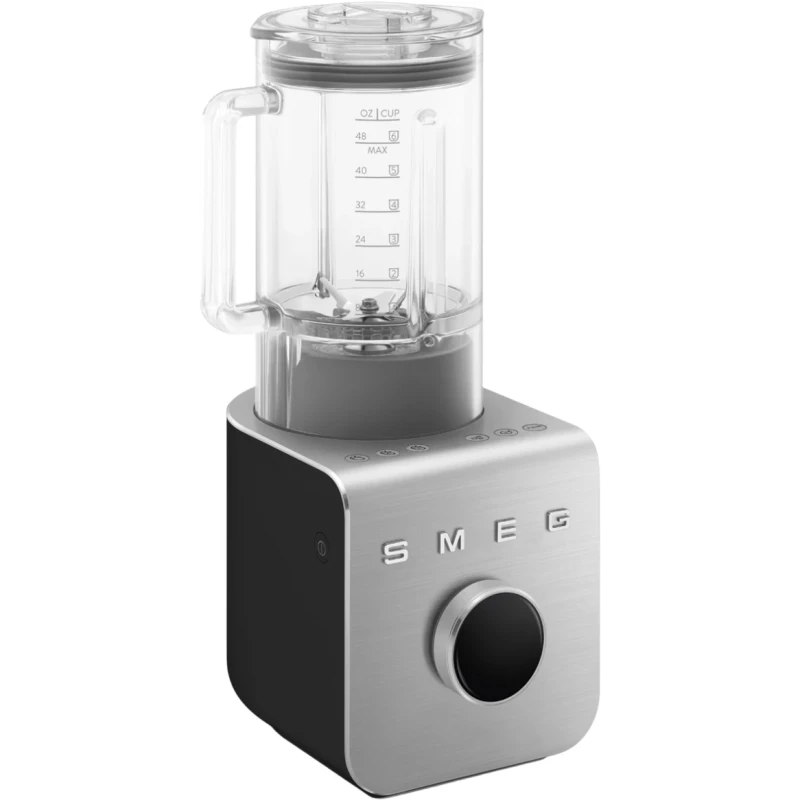Smeg - High-Performance Blender with Vacuum Pump - Matte Black