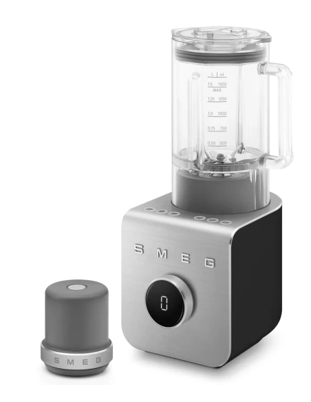Smeg - High-Performance Blender with Vacuum Pump - Matte Black