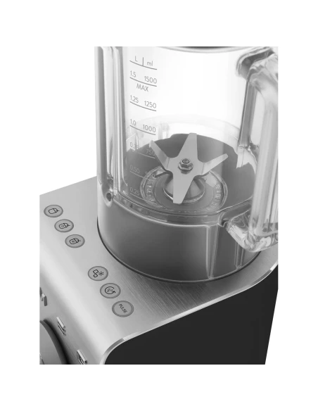 Smeg - High-Performance Blender with Vacuum Pump - Matte Black