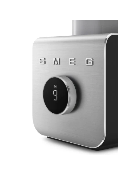 Smeg - Frullatore ad Alte Prestazioni con Pompa Sottovuoto - Nero Opaco