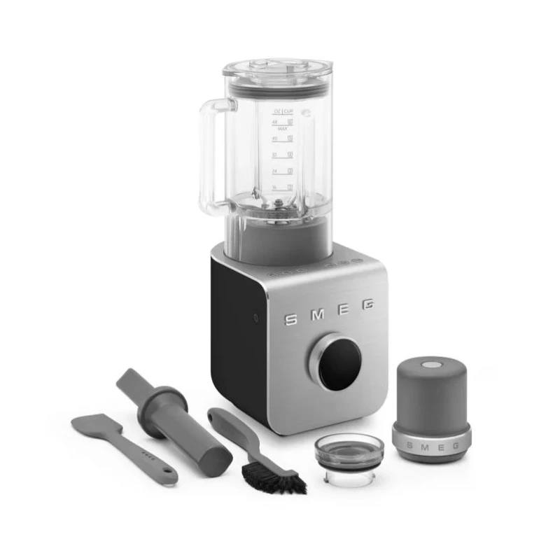 Smeg - High-Performance Blender with Vacuum Pump - Matte Black