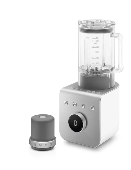 Smeg - Frullatore ad Alte Prestazioni con Pompa Sottovuoto - Bianco Opaco