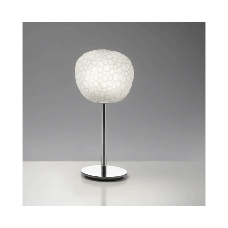 Artemide - Meteorite Lampada da Tavolo con Stelo - Piccola Ø 15 cm