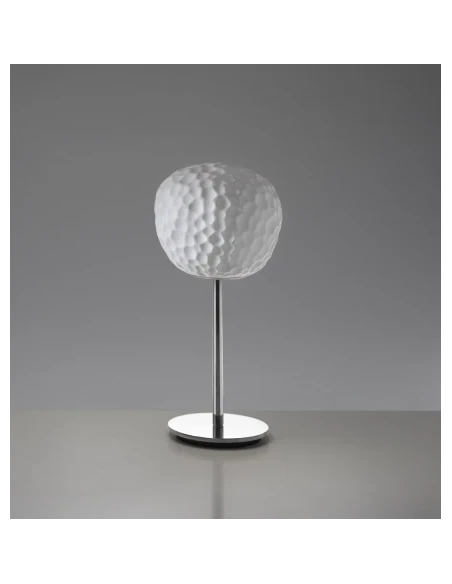 Artemide - Meteorite Lampada da Tavolo con Stelo - Piccola Ø 15 cm