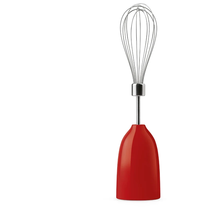 Smeg - Hand Blender with Accessories Included - Red