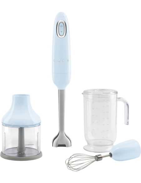 Smeg - Hand Blender with Accessories Included - Light Blue
