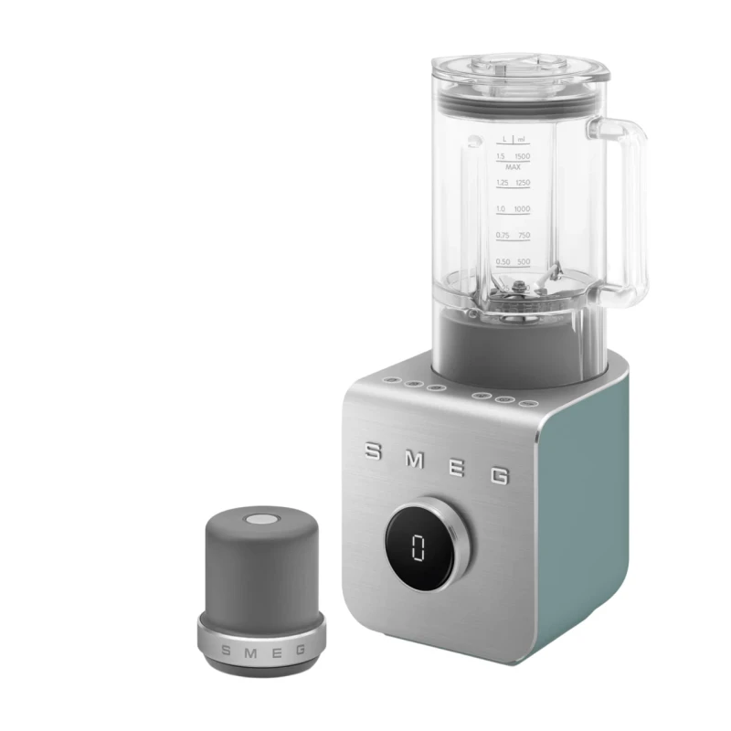 Smeg - High-Performance Blender with Vacuum Pump - Matte Emerald Green