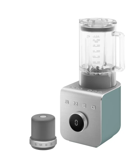 Smeg - Frullatore ad Alte Prestazioni con Pompa Sottovuoto - Verde Smeraldo Opaco