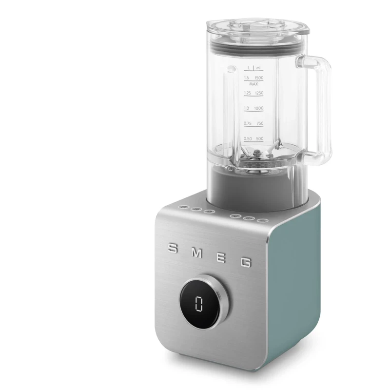 Smeg - High-Performance Blender with Vacuum Pump - Matte Emerald Green