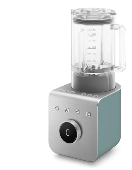 Smeg - High-Performance Blender with Vacuum Pump - Matte Emerald Green